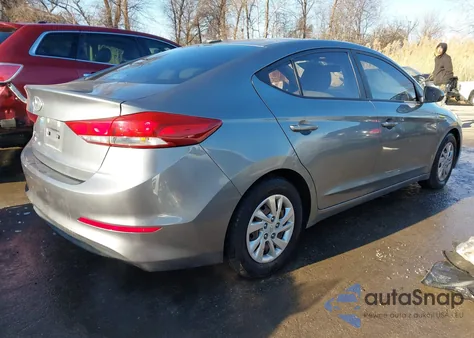 2017 Hyundai Elantra Se из США, поврежденный, VIN KMHD74LF1HU125125